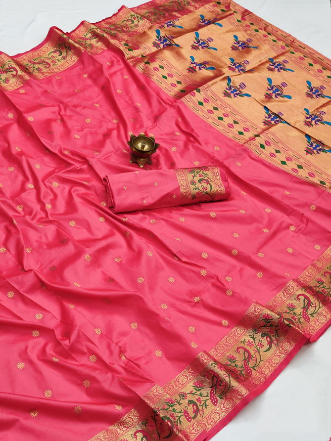 Meera 74 New Exclusive Wear Banarasi Silk Designer Latest Saree Collection